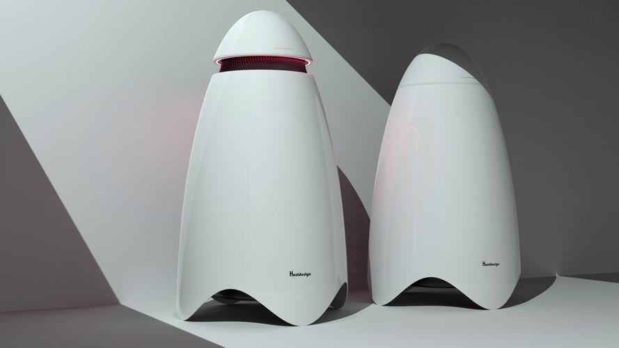 产品设计蛋壳空气净化器